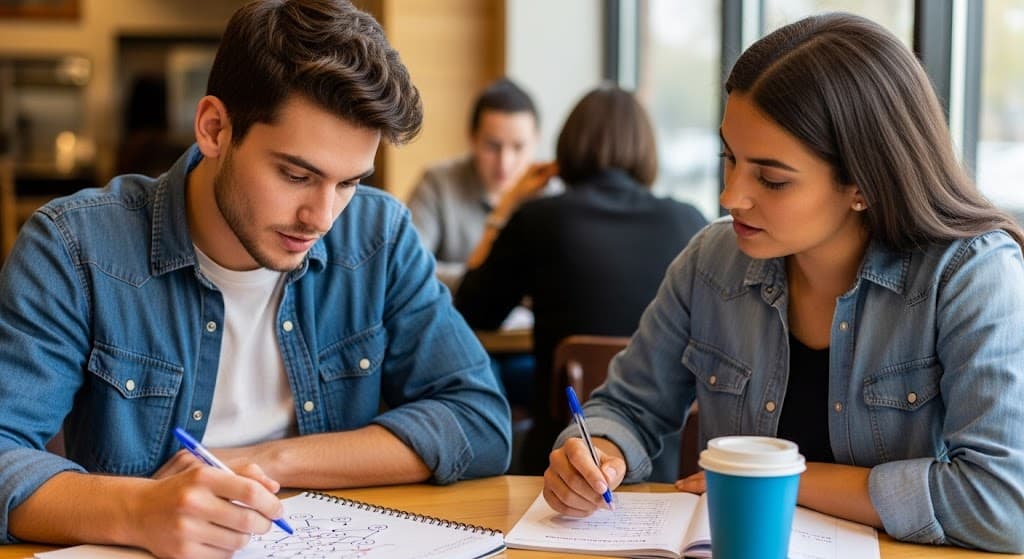 Person mit Lernfrust und Schwierigkeiten